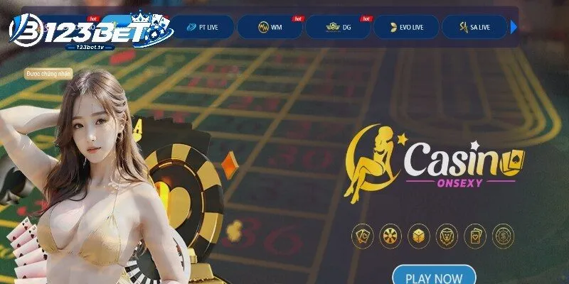 123BET casino chia trò theo mức cược phù hợp