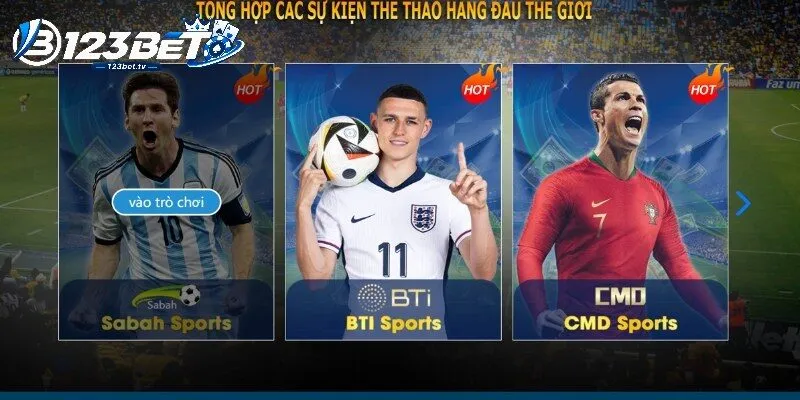Bảng 123BET thể thao hiển thị kèo rõ ràng
