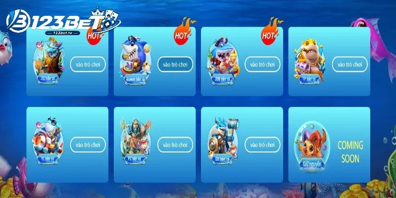 Cách bắn cá 123BET giữ đạn hợp lý