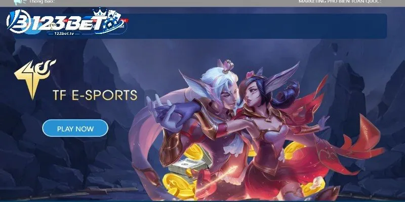 Giải đấu esports 123BET có nhiều cửa cược