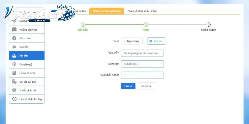 Trạng thái lệnh rút cần kiểm tra thường xuyên