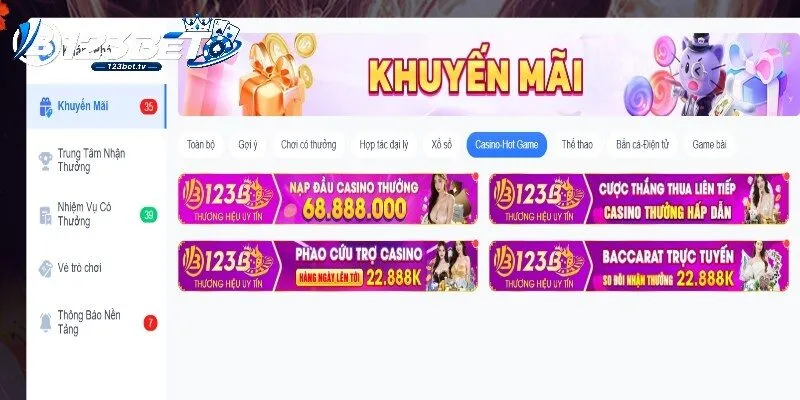Ưu đãi phù hợp cần khớp cách đặt cược