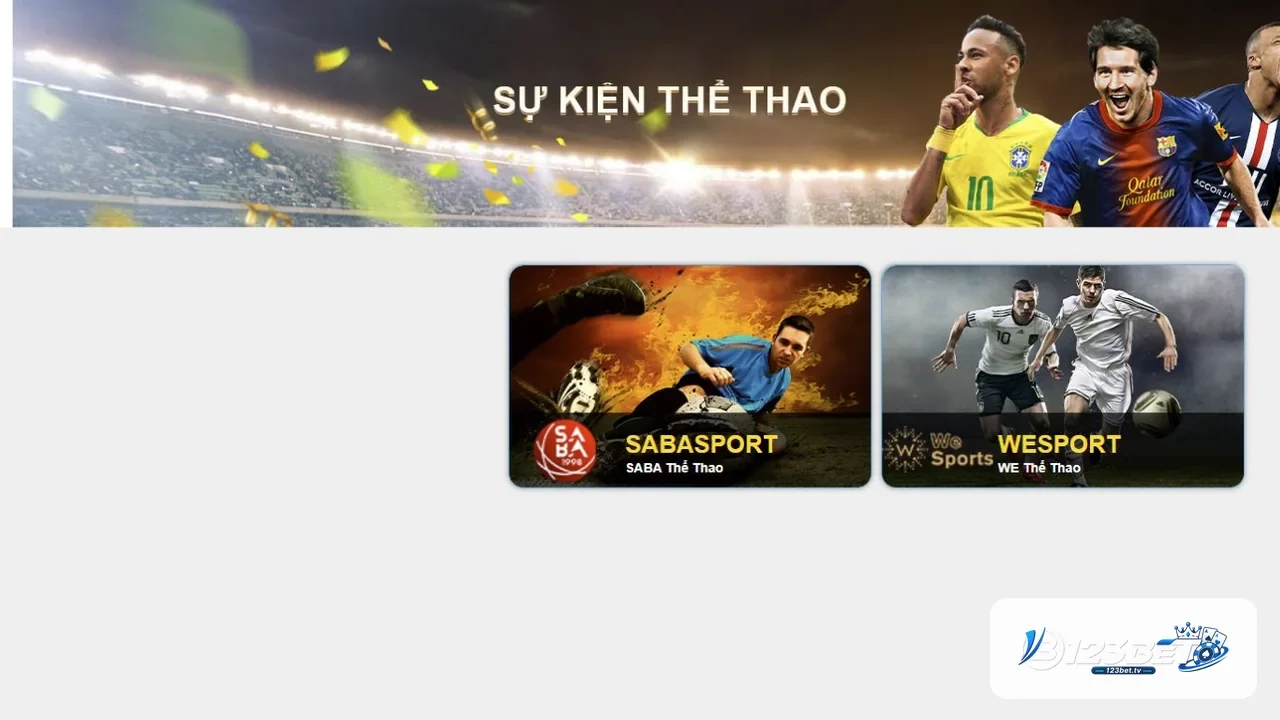 Sảnh cá cược thể thao 123BET TV